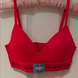PINK Victoria's Secret Women's Red Bra